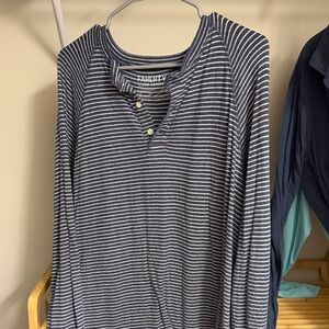 Faherty cloud cotton long sleeve tee